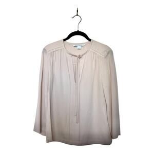DVF Anne Top in Blush Pink Size 2
